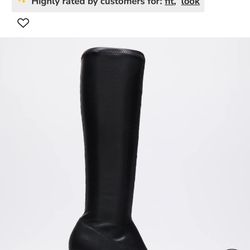 STEVE MADDEN - CYPRESS BLACK Knee Boot
