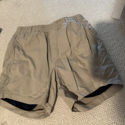 Men’s Small Birddogs   Khaki Shorts 