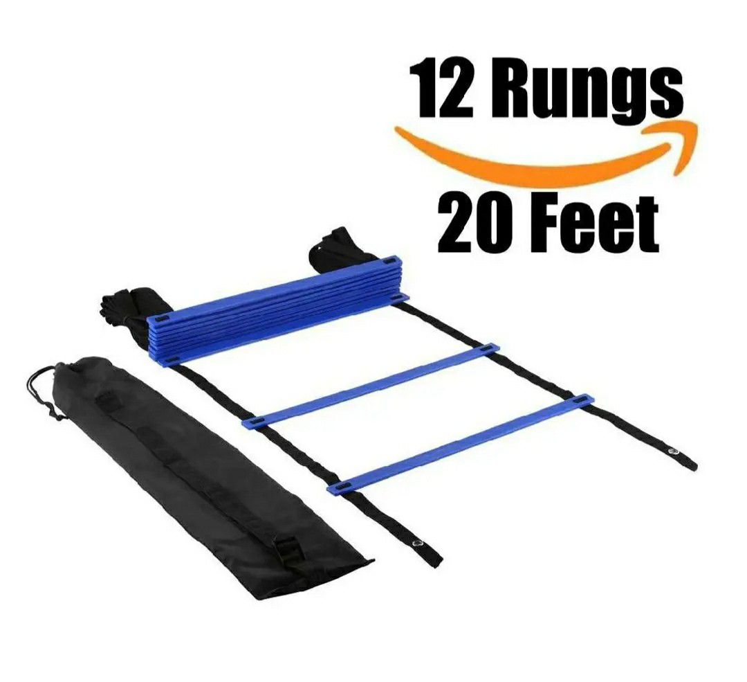Agility Ladder, Speed Training Equipment For High Intensity Footwork Quick Ladder Multi-Sport Training Tool