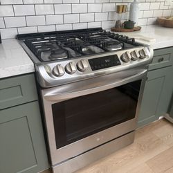 LG Gas Oven And Stovetop 