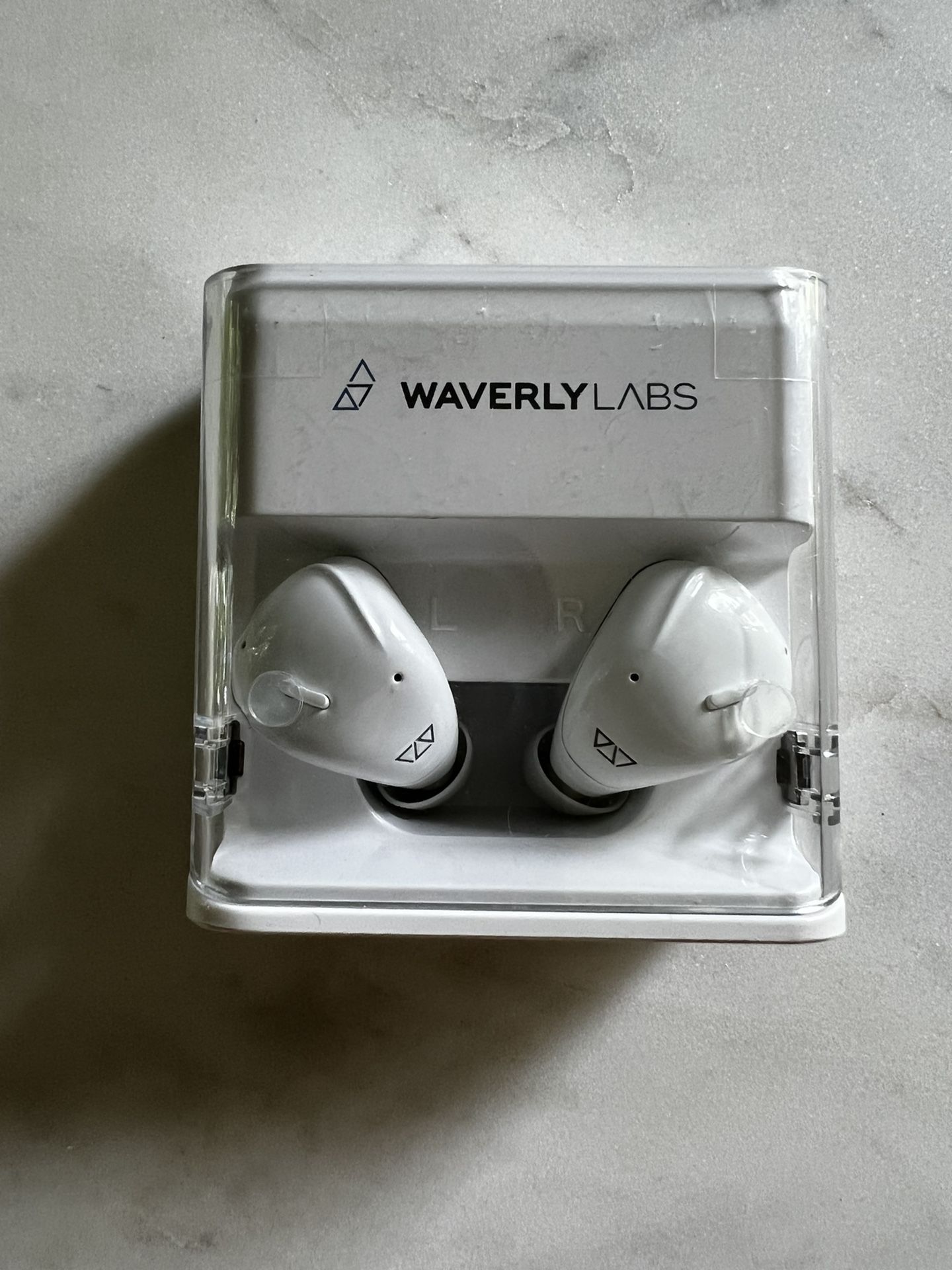 Waverly Labs Pilot Translation Earbuds white