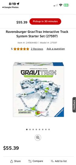 Ravensburger GraviTrax Interactive Track System Starter Set
