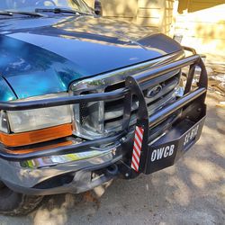 2000 Ford F350 Grille Guard And Winch Box 