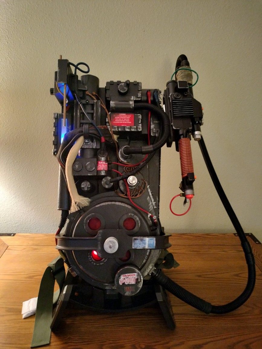 Haslab Plasma Series Spengler's Proton 
Pack  w/ Plasma Series Spengler's Neutrona Wand  w/ Ready To Install Alice Pack Frame and Hardware - Yeah!!!