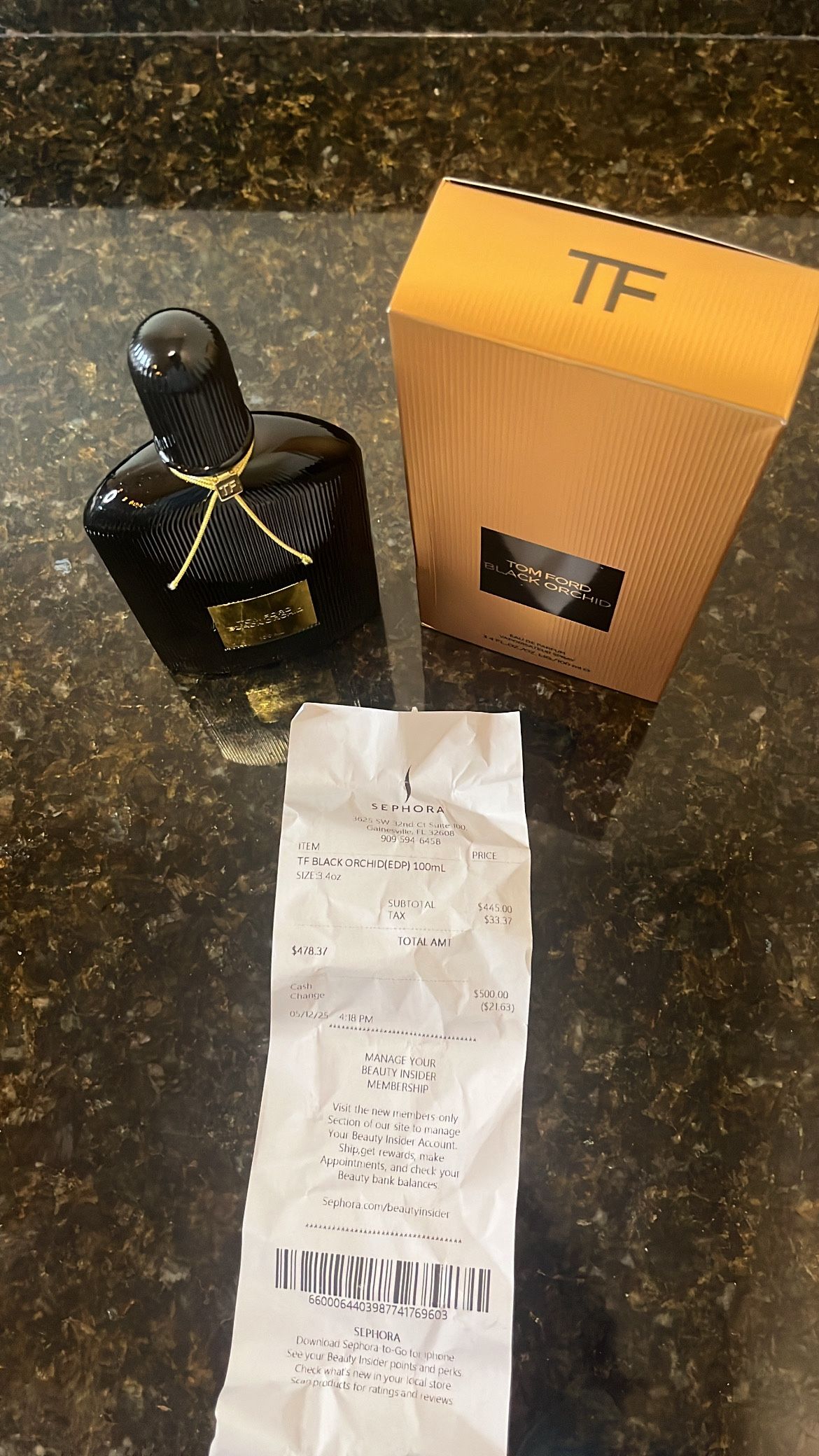 Tom Ford Black Orchid Unisex EDP 3.4oz