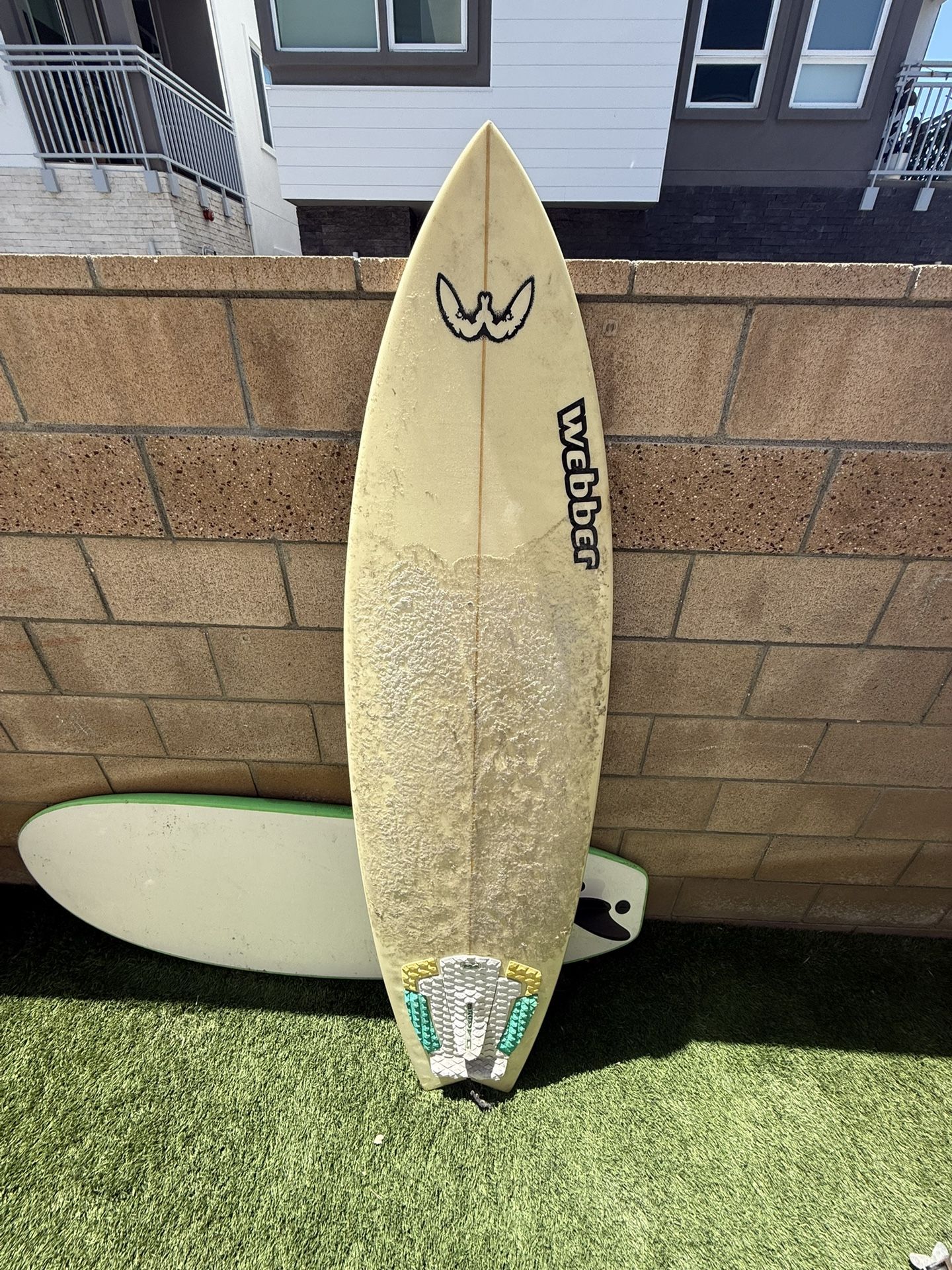 Weber 6’3” Short Surfboard