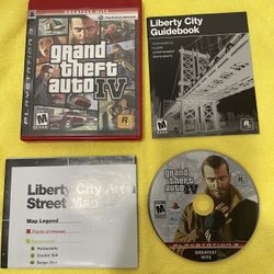 PS3 Grand Theft Auto 4 Cib 