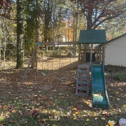 Swing And Trampoline 