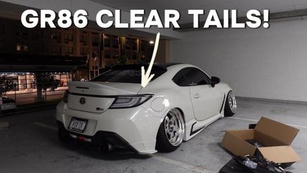 BRZ/GR86 Tail lights - LED clear