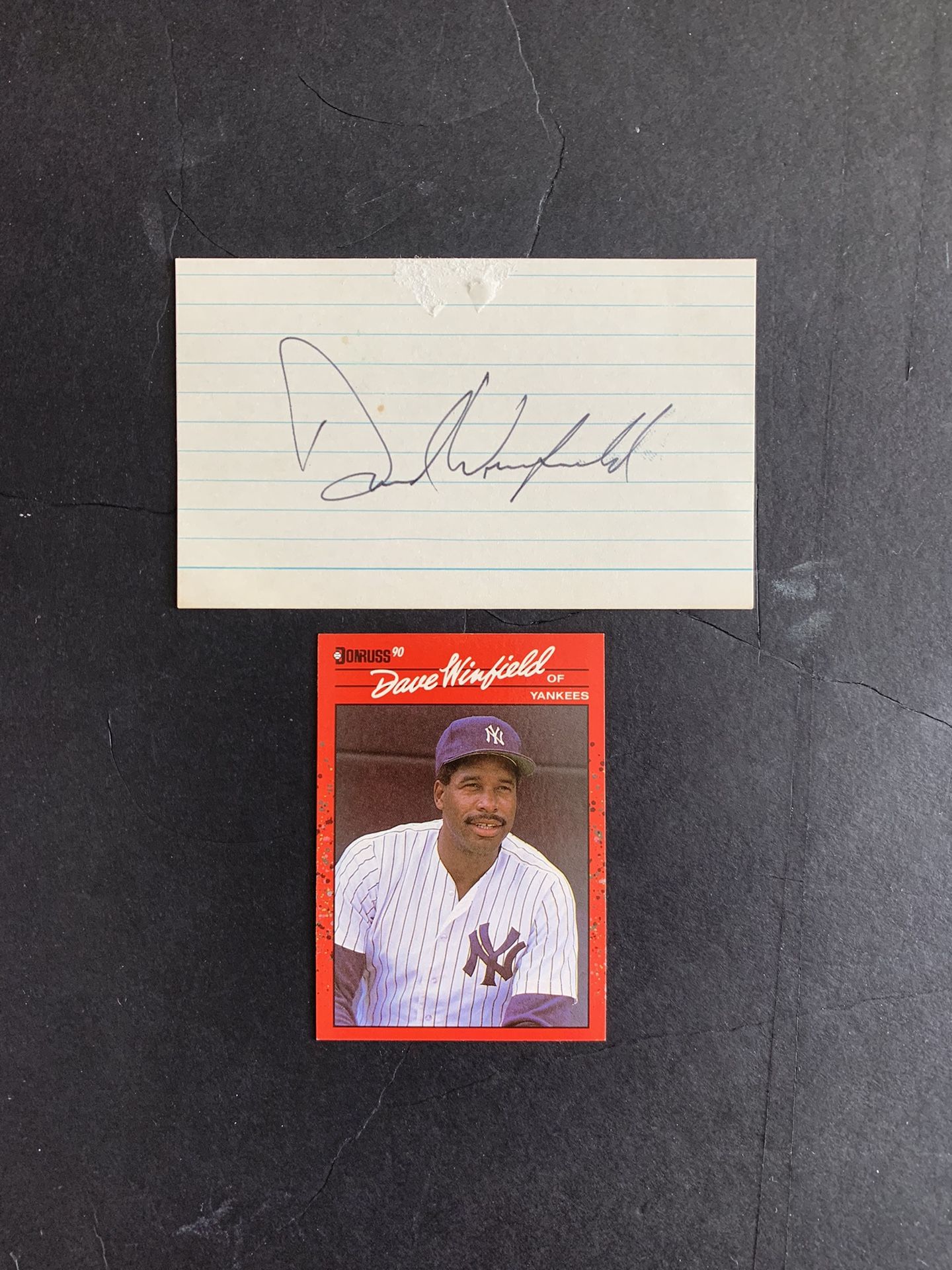 dave winfield autograph