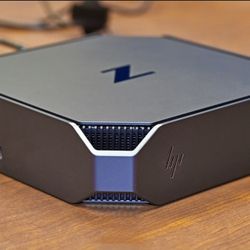 New HP Z2 MINI G5 With i5 CPU No Box w/ AOC Curved Gaming Screen