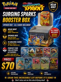 ⚡POKÉMON SURGING SPARKS BOOSTER BOX⚡