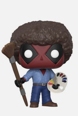 Bob Ross Deadpool Pop 319