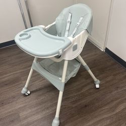 Kids 4-in-1 Convertible High Chair For Babies and Toddler Feeding Chair