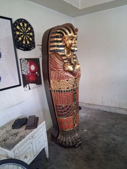 Antique mummy case
