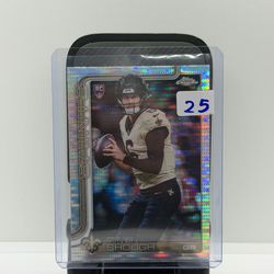Tyler shough nfl topps chrome pulsar