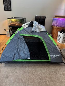 New GOLABS 2-Person Pop Up Camping Tent – Gray