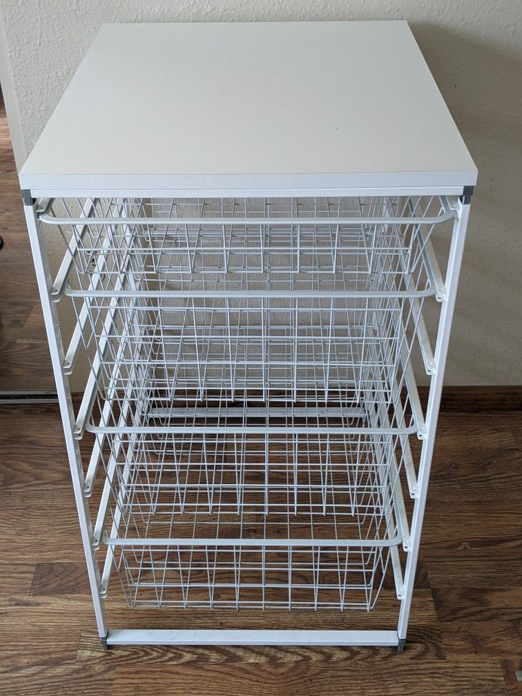 4 Drawer Wire Storage