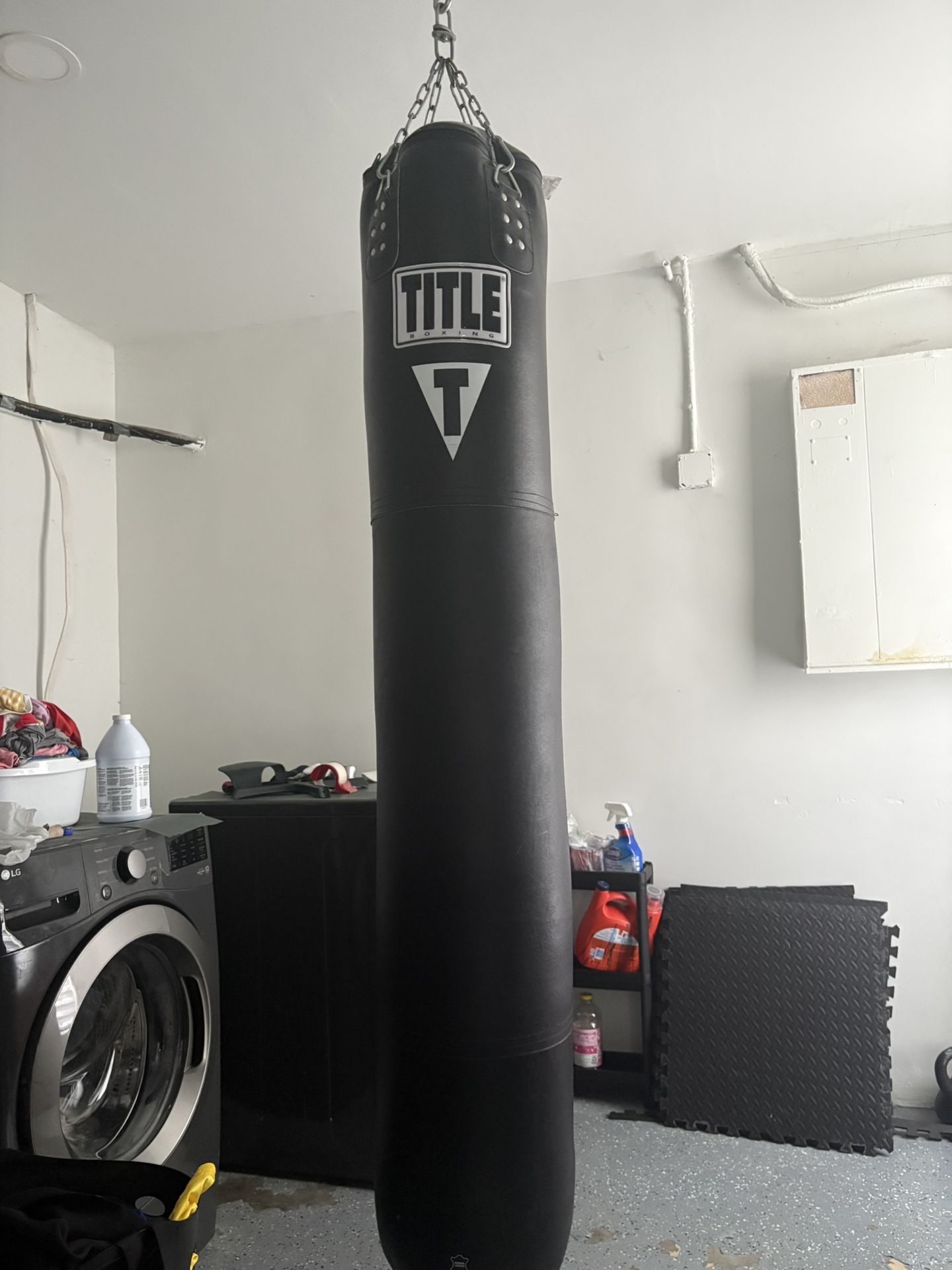 TITLE Boxing Premier Leather Thai Heavy Bag 2.0