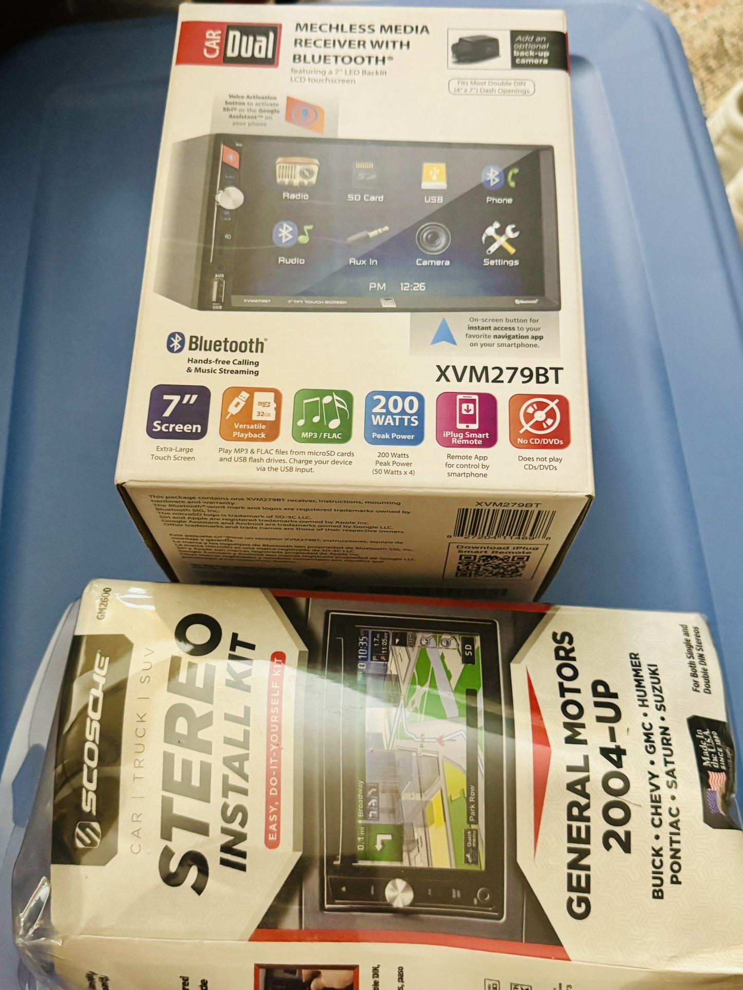 Car Audio System With Kit