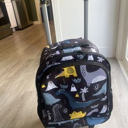 Dinosaur Rolling Backpack 