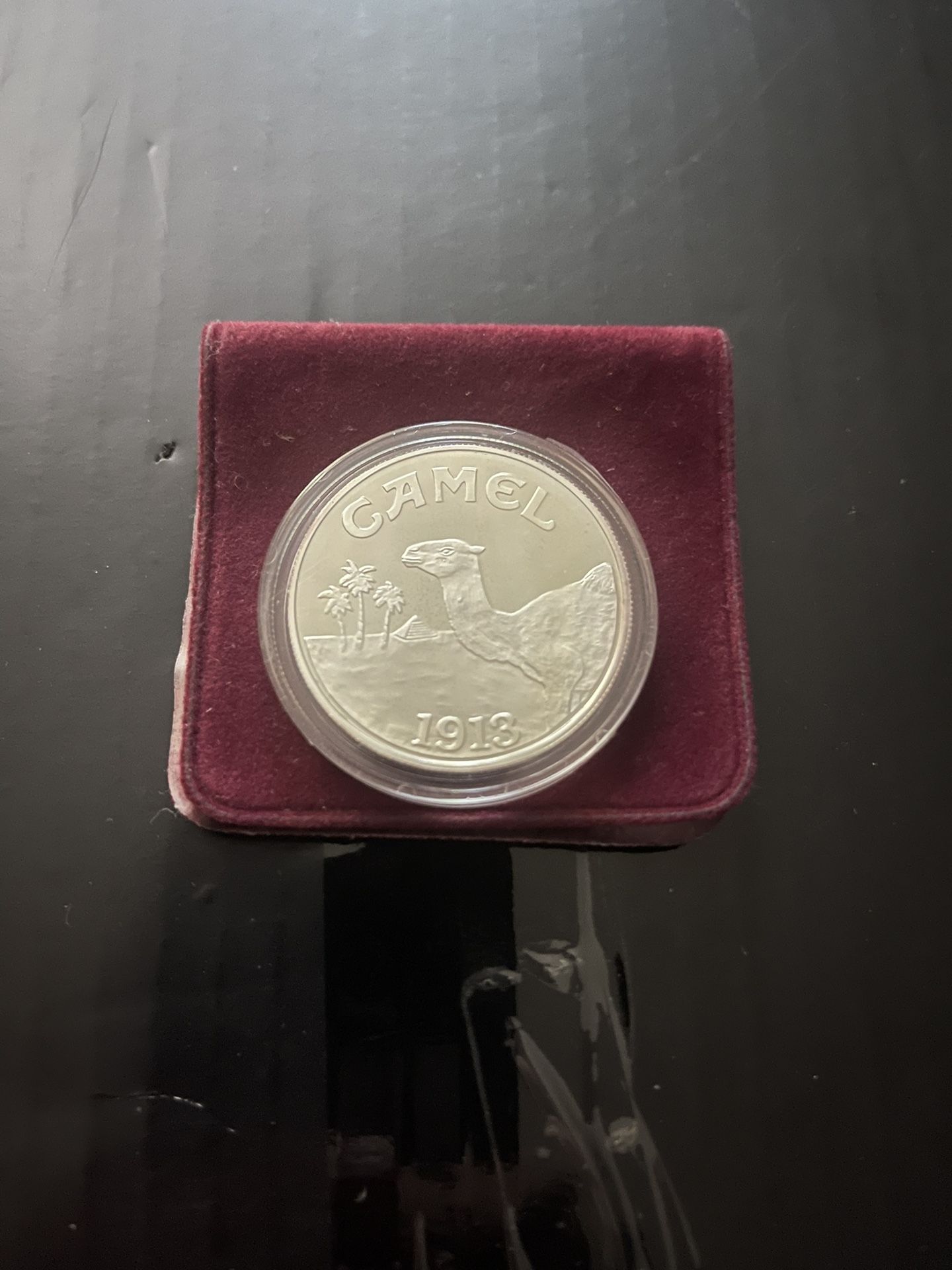 1993 Joe Camel Silver Coin 