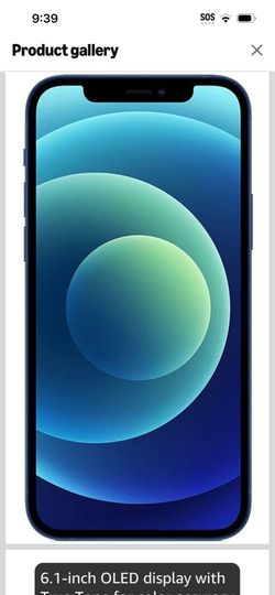 Apple iPhone 12, 64GB, Blue - Unlocked