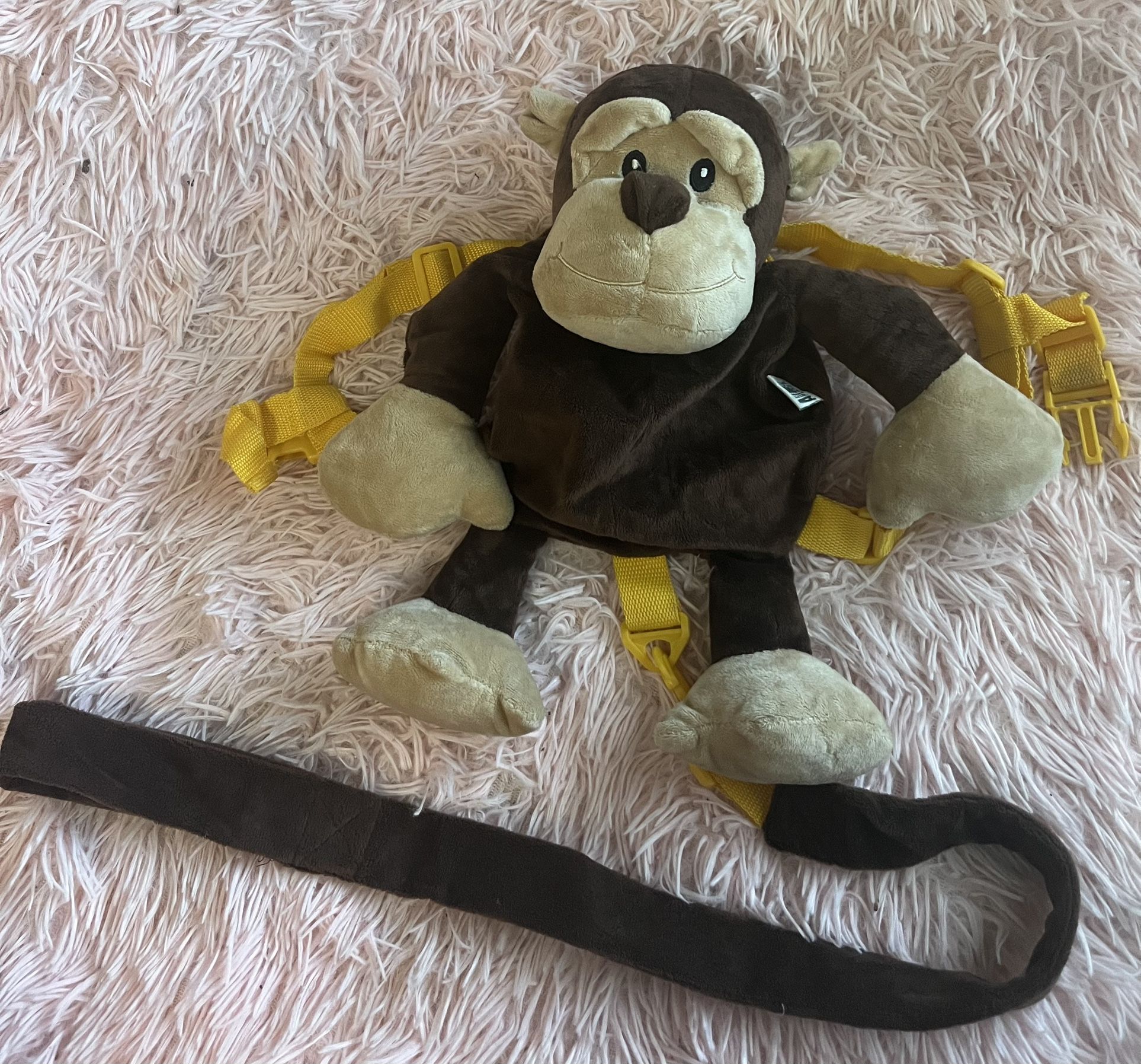 Monkey Backpack With Leash