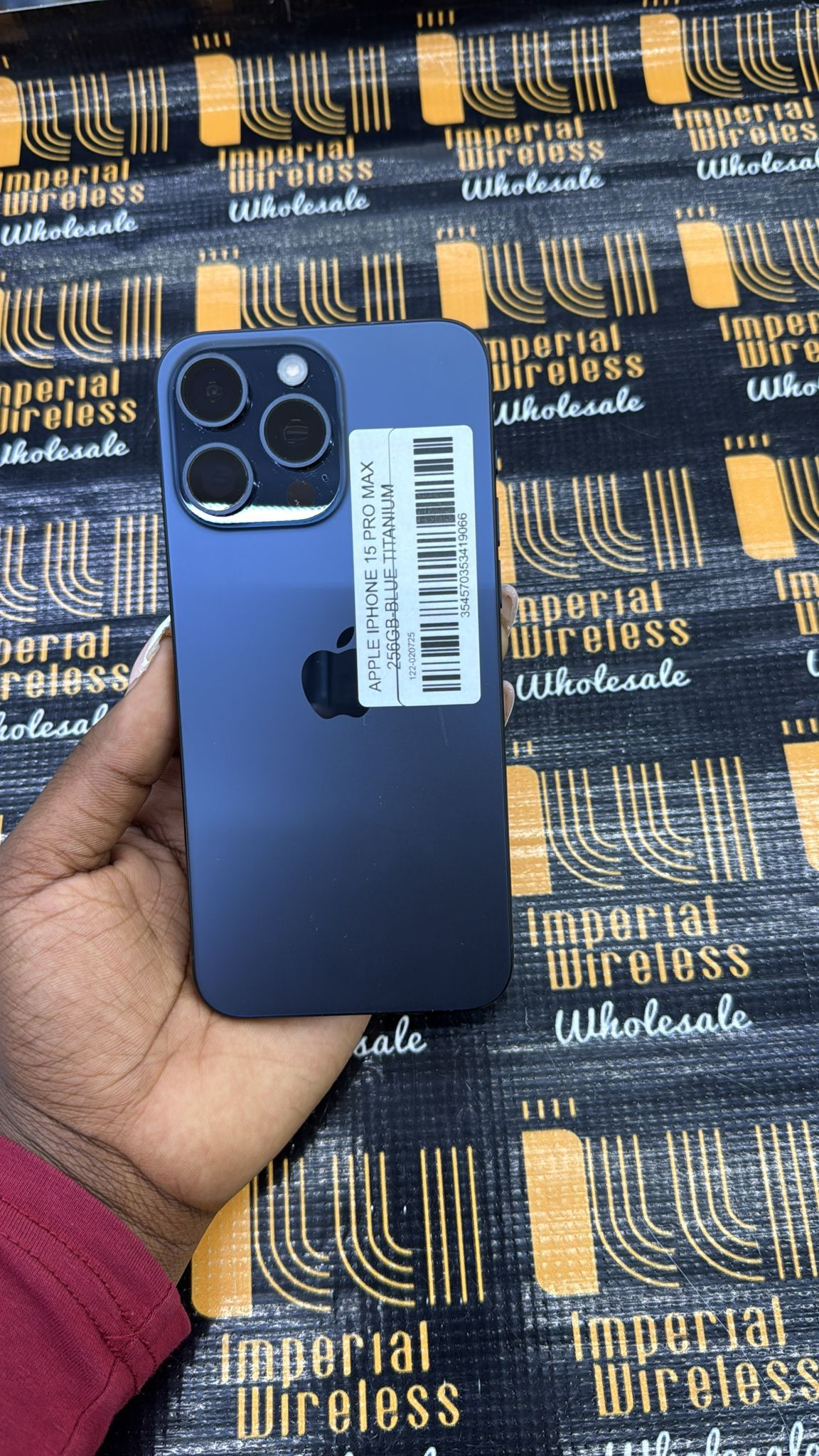 Apple iPhone 15 Pro Max – 256GB (Blue | Phone Only)