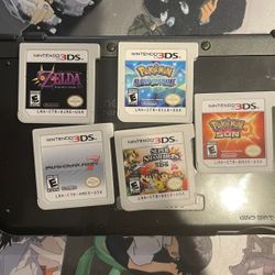 Nintendo 3DS Games Pokemon Zelda Mario Smash