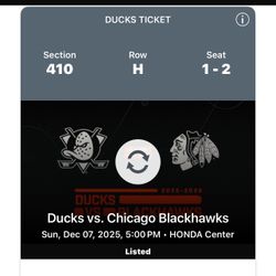 Anaheim Ducks Vs Blackhawks 