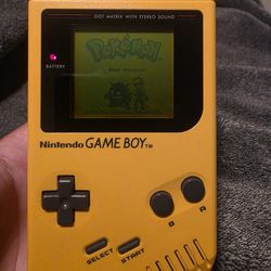 Nintendo Gameboy Yellow DMG Original 