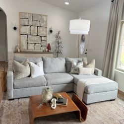 Gray Sectional Couch 