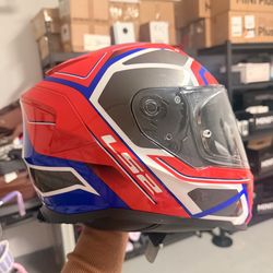 Senna and LS2 helmets for sale