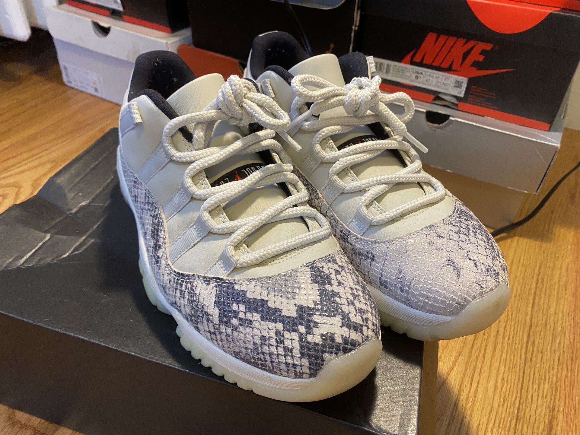 Snake Skin 11s