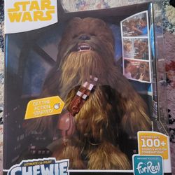STAR WARS CHEWIE FUR REAL NEW