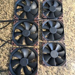 Set of Noctua Fans ( 3x 140 mm & 3x 120 mm)