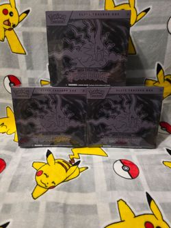 Pokémon Mega Evolution Pitch Black Elite Trainer Box (x3)