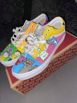 Vans x rick and morty top
