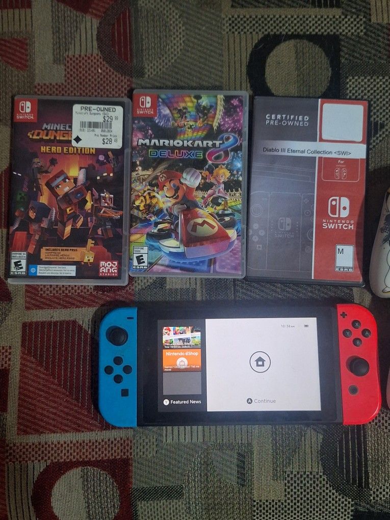 Nintendo Switch Barely Used