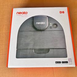 Neato D8 Intelligent Robot Vacuum – WiFi – Black – New