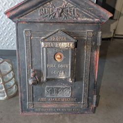 Gamewell Fire Alarm Box 