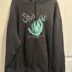 Karol G la Bichota Season Official Strip Love Tour 2022 Hooded Sweater - XL,