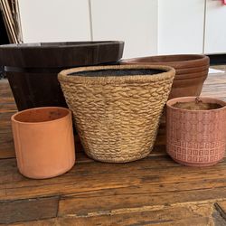 Set of 5 planters