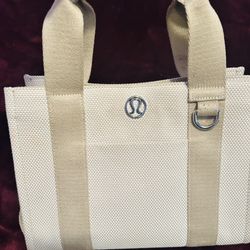 Lululemon Canvas Mini Tote Bag 4.5L