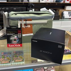 New Bundle Fujifilm X100VI With Nomatic Camera Sling 12L And 128GB Memory Card 