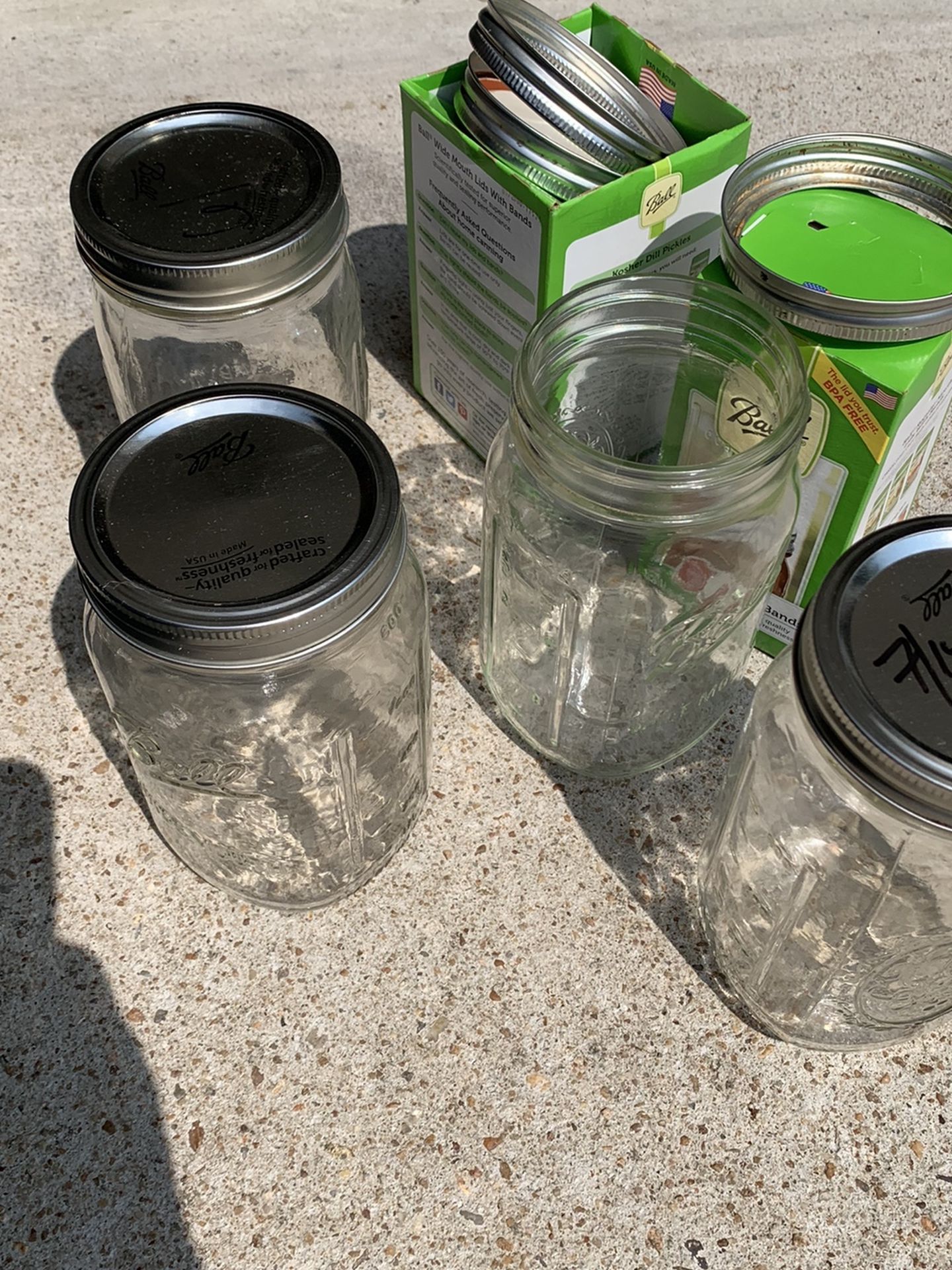 Ball Pickling Mason Jars