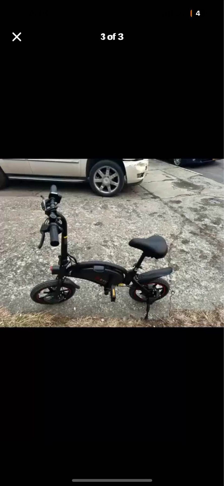 Electric bike brand new slightly used $200