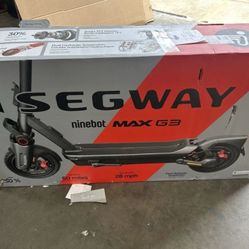 Segway ninebot Max G3 electric scooter 28mph 50 mile range 