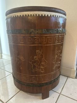 Deco Barrel (side Table)